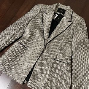 MAJE floral printed blazer